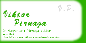 viktor pirnaga business card